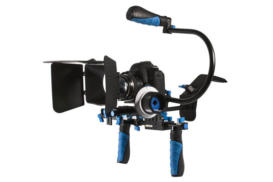 MCOPLUS Pro Rig 102D with follow focus