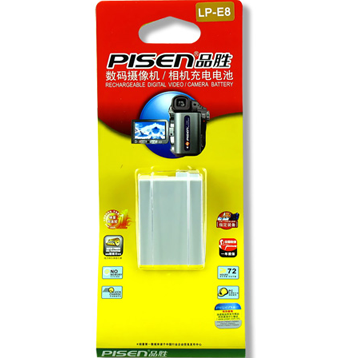 Pin Pisen LP-E8 for Canon 550D, 600D, 650D, 700D