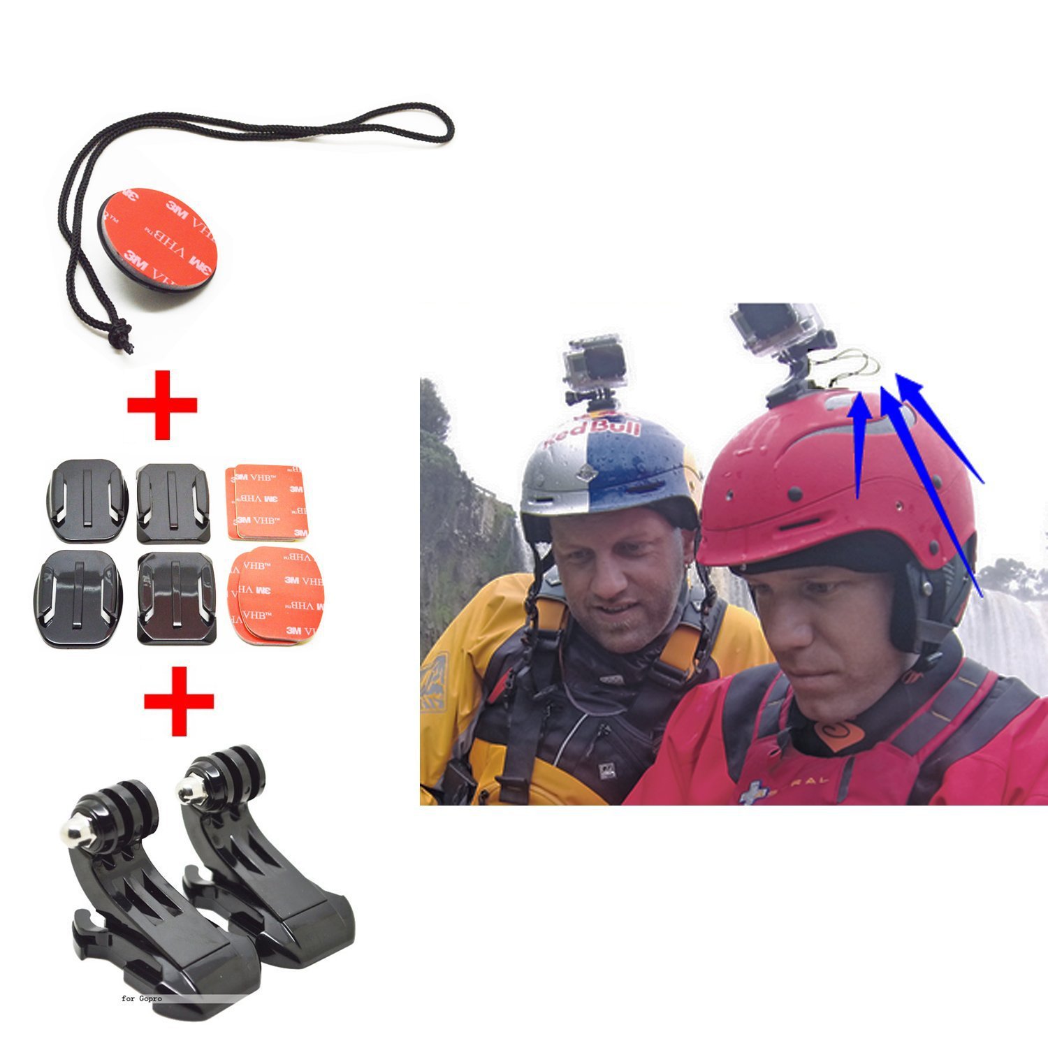 Combo full phụ kiện for Gopro, SJcam