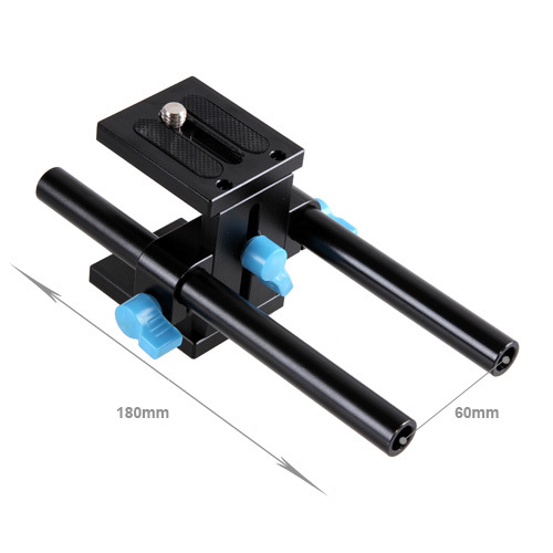 Base plate dual rail adaptor - adaptor gắn đũa 15mm