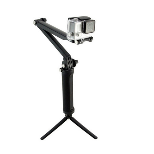 3 way arm monopod for Gopro, SJCAM