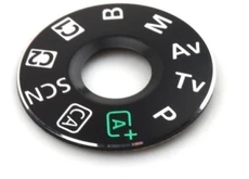 Mode Dial plate for Canon 6D