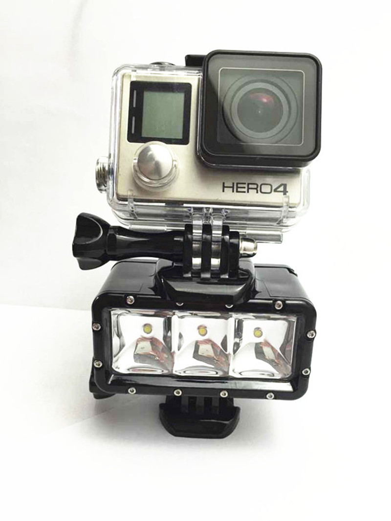 Đèn led Shoot lặn biển for Gopro, SJcam