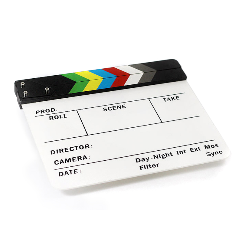 Bảng đạo diễn clapper board cao cấp Acrylic - Photogear