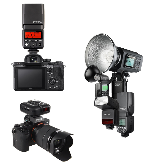 Đèn Flash Godox TT350s for Sony A7, A7II, A6000, A6300 ...