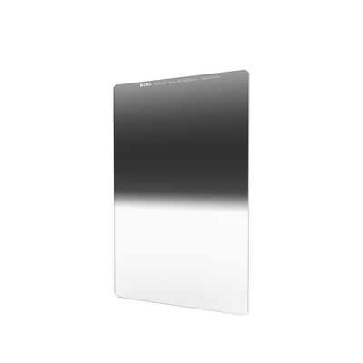 NiSi Glass 100X150mm Nano Multicoated Graduated IR Neutral Density 0.9 Hard Edge Filter (3-Stops)