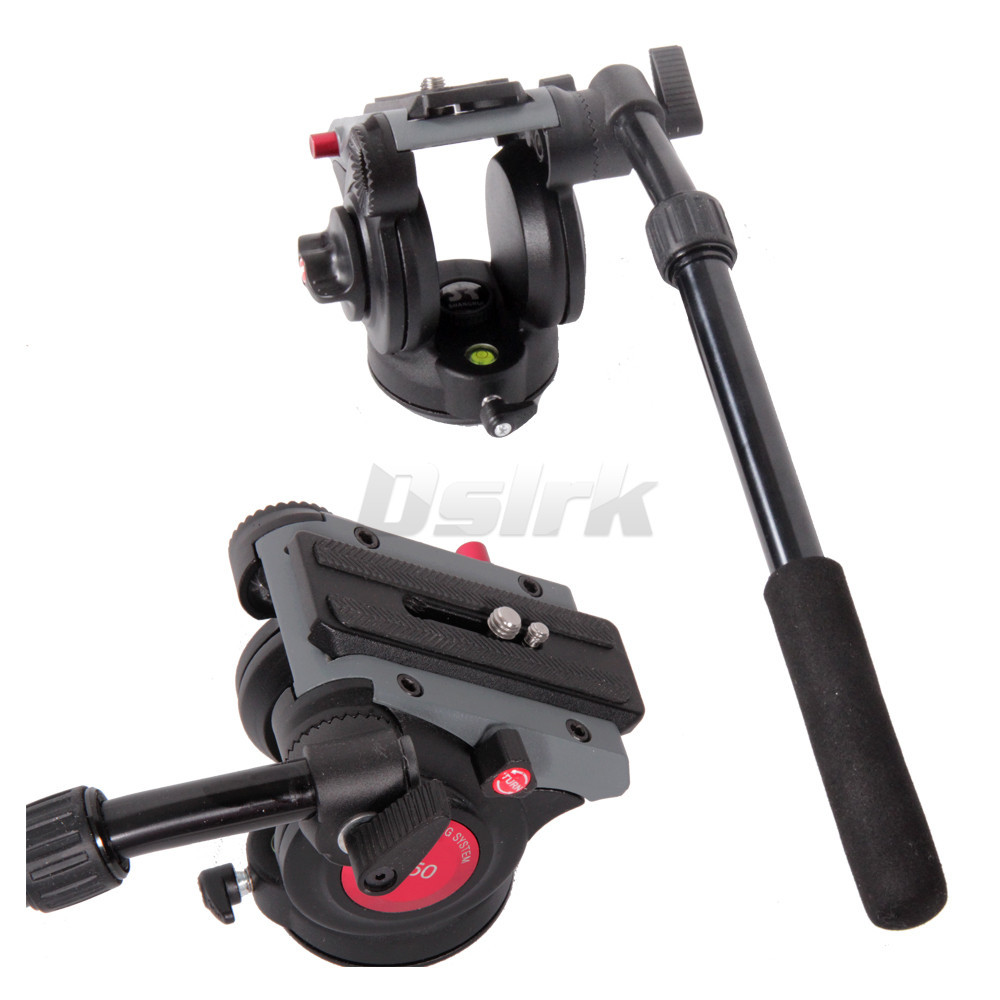 Victory Professional A-750B video DSLR Camcorder Fluid Tripod Head