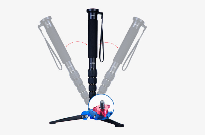 Combo Monopod Manbily A555 và chân gà Manbily M2