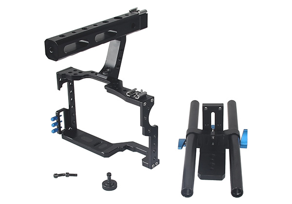 Yelangu C5 pro case large rig for Sony A7, A7s, GH4