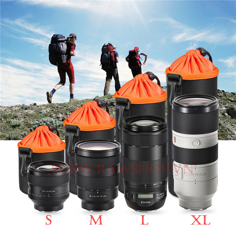 Bộ 4 túi đựng lens cao cấp Photogear