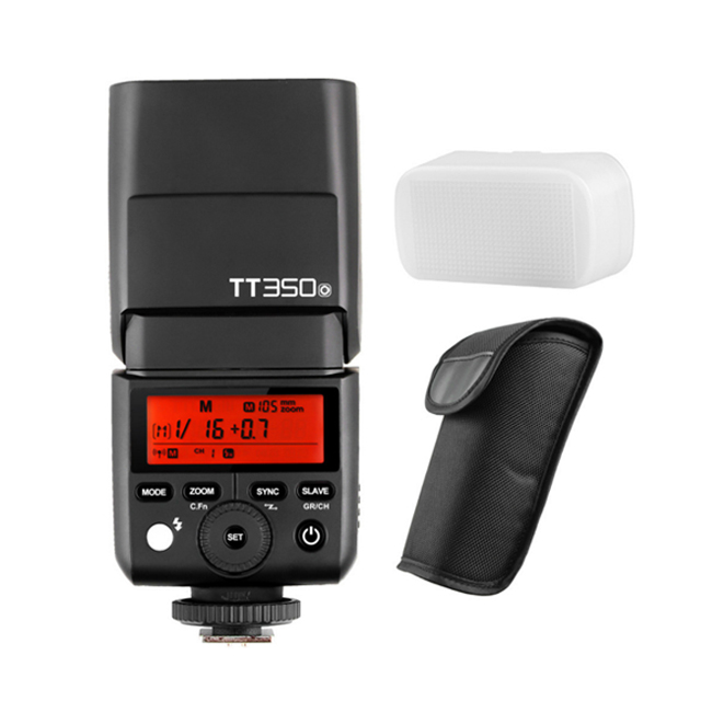 Đèn flash Godox TT350O for Panasonic và Olympus - Tặng Gel màu - Omni bouce