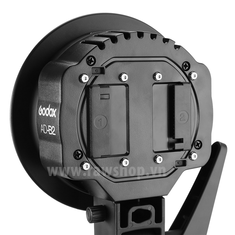 Godox AD-B2 adapter kết hợp 2 đèn AD200