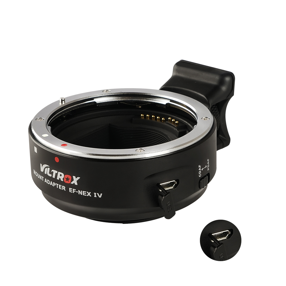 Adapter Viltrox EF-NEX IV - Best adapter for Sony E-mount