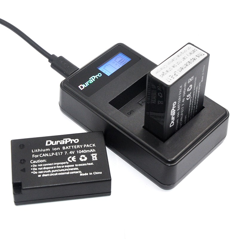 Sạc Pin Durapro USB Dual charger for LP-E17