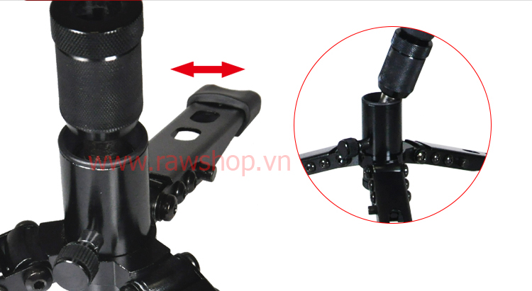 Combo Monopod Victory 3203 và chân gà chịu lực