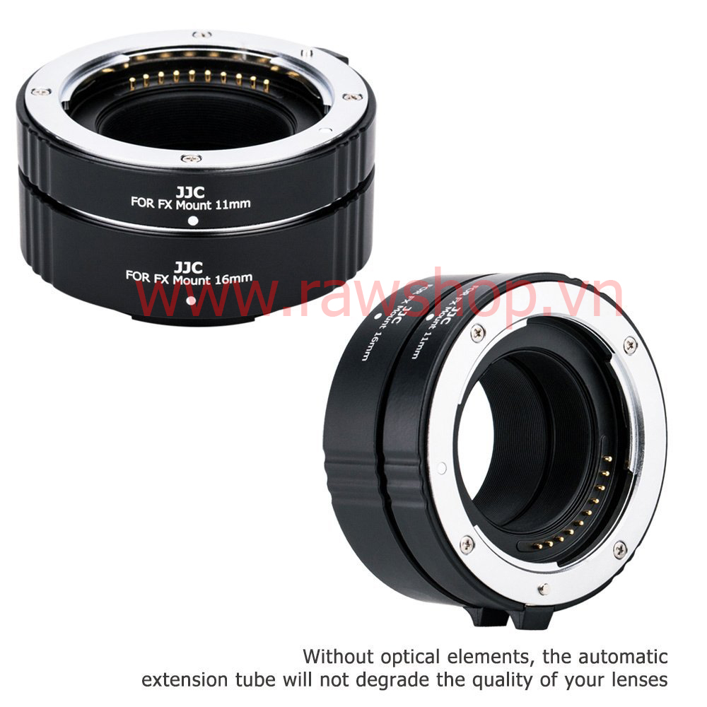 JJC Auto Focus Macro Extension Tube Set for Fujifilm