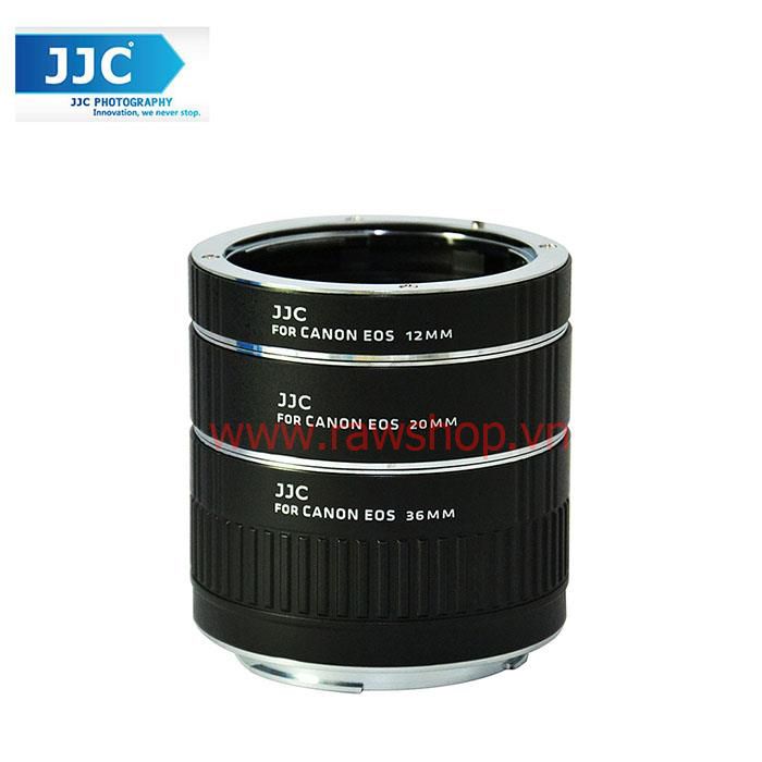 JJC Auto Focus Macro Extension Tube Set for Canon EOS