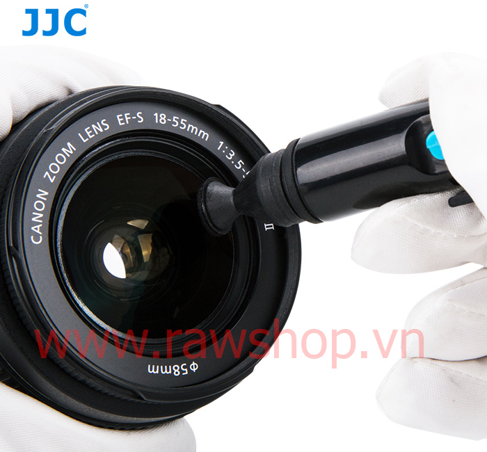 Lenspen JJC CL-P4II 6 đầu mực carbon, ví đựng, khăn lau