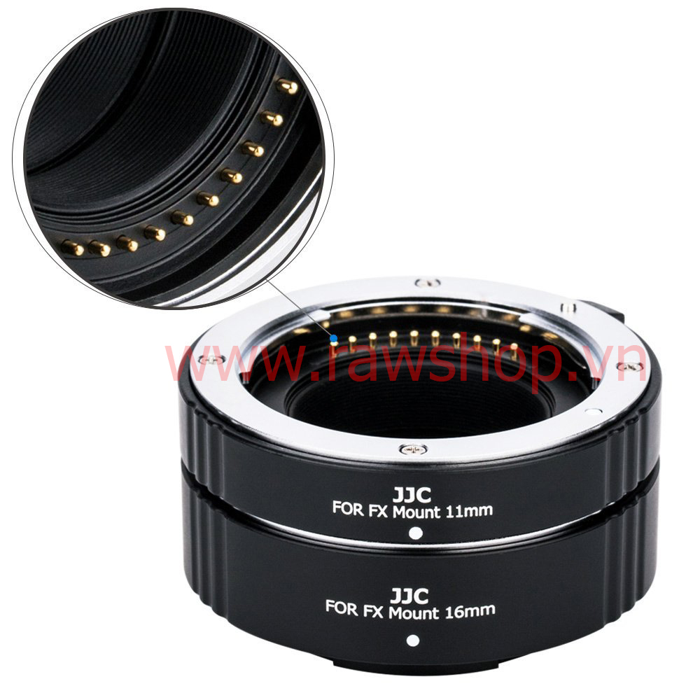 JJC Auto Focus Macro Extension Tube Set for Fujifilm