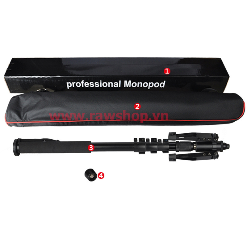 Combo Monopod Victory 3203A (khớp bóp) và chân gà chịu lực