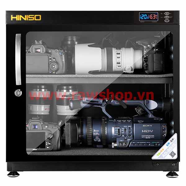 Tủ chống ẩm nằm ngang HINISO AD-80HS dung tích 80 Lít