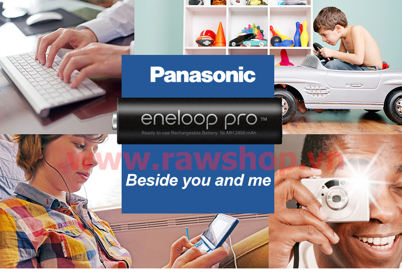 Pin Panasonic ENELOOP PRO 2550 maH - Nội địa nhật - 4 viên lẻ