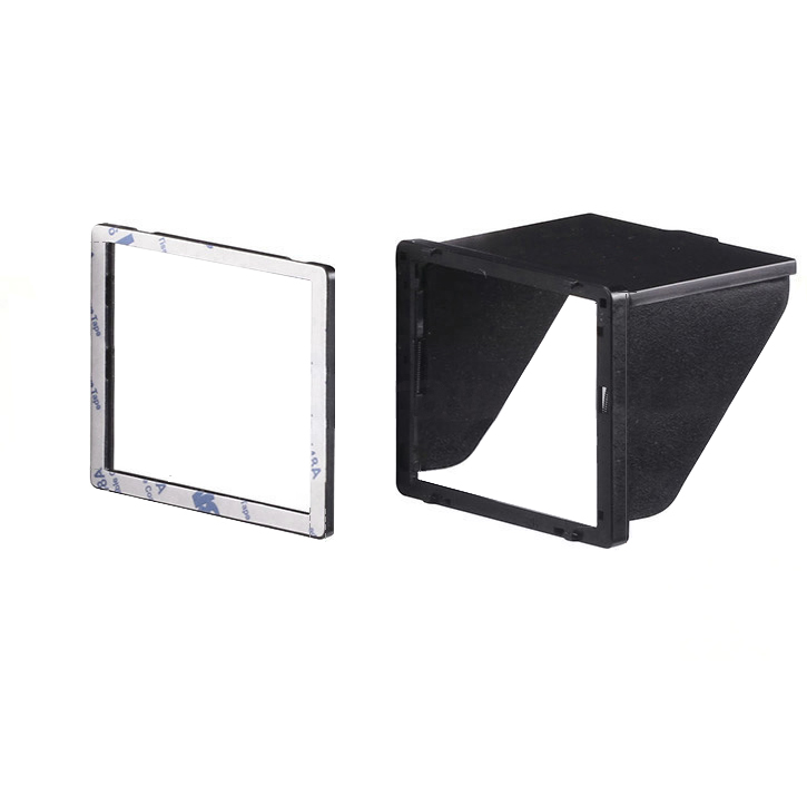 Quick release LCD hood 3.0"