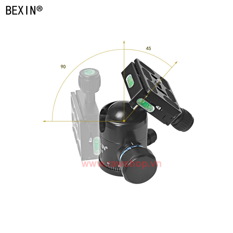 Ballhead Panoramic pro Bexin B36 - Max load 10kg