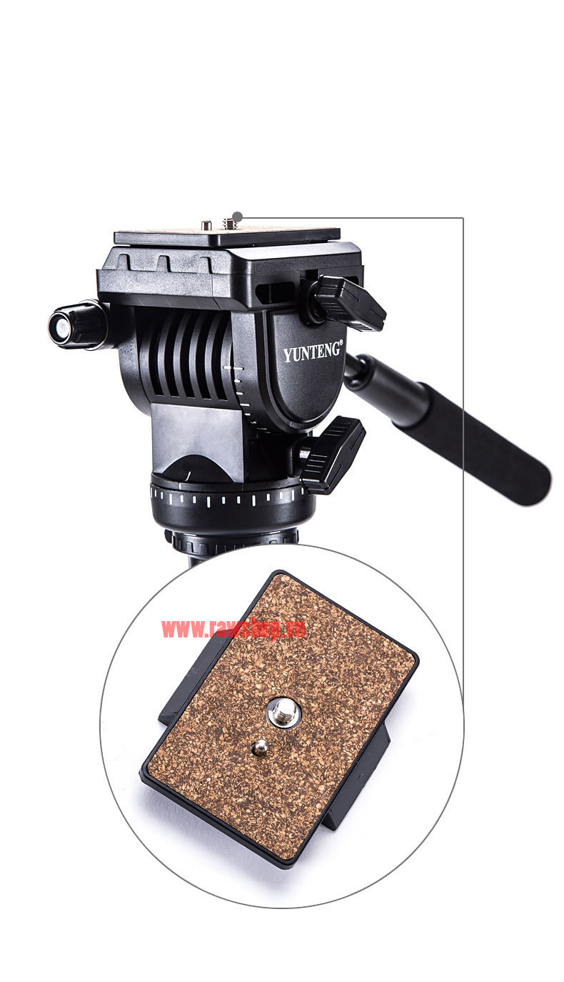 Monopod quay phim Yunteng 588 - đầu dầu - chân gà