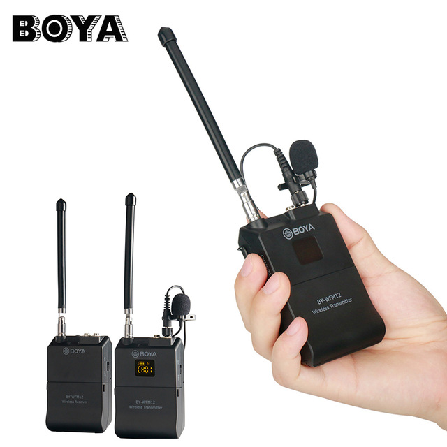 Boya BY-WFM12 is a 12-Channel VHF Wireless Microphone System - 9691357 Yêu thích