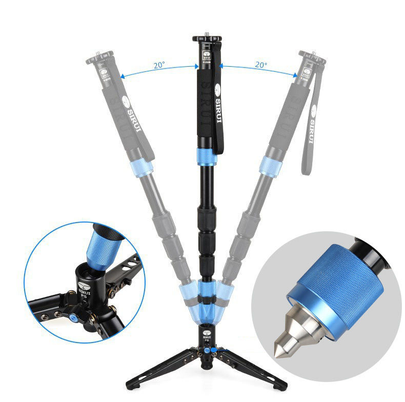 Super combo monopod carbon SIRUI P224S và đầu dầu SIRUI VA5