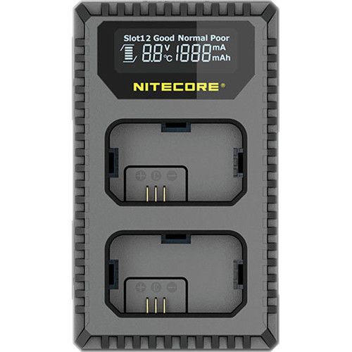 Sạc Nitecore USN1 Dual-Slot USB Travel Charger for Sony NP-FW50 Lithium-Ion Batteries - 10835379 Yêu thích