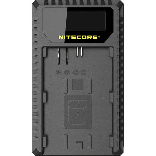 Sạc Nitecore UCN1 Dual-Slot USB Travel Charger for Canon LP-E6, LP-E6N, and LP-E8 Lithium-Ion Batteries