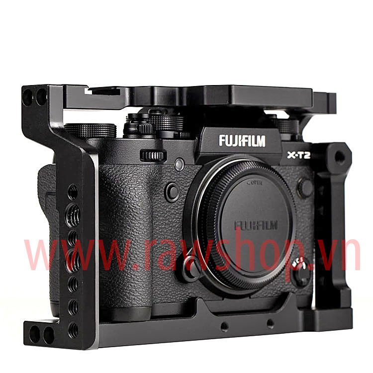 Small rig aluminium fit Fujifilm X-T2 with Handle grip