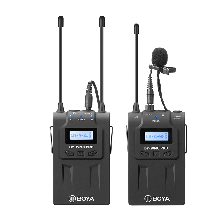 MICRO THU ÂM WIRELESS UHF BOYA BY-WM8 PRO-K1