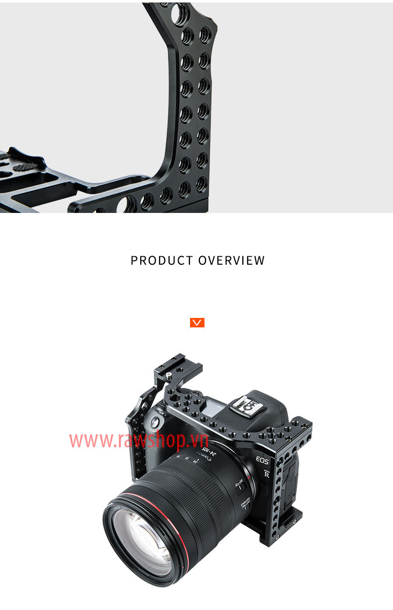 Khung RIG CNC slim fit CANON EOS R