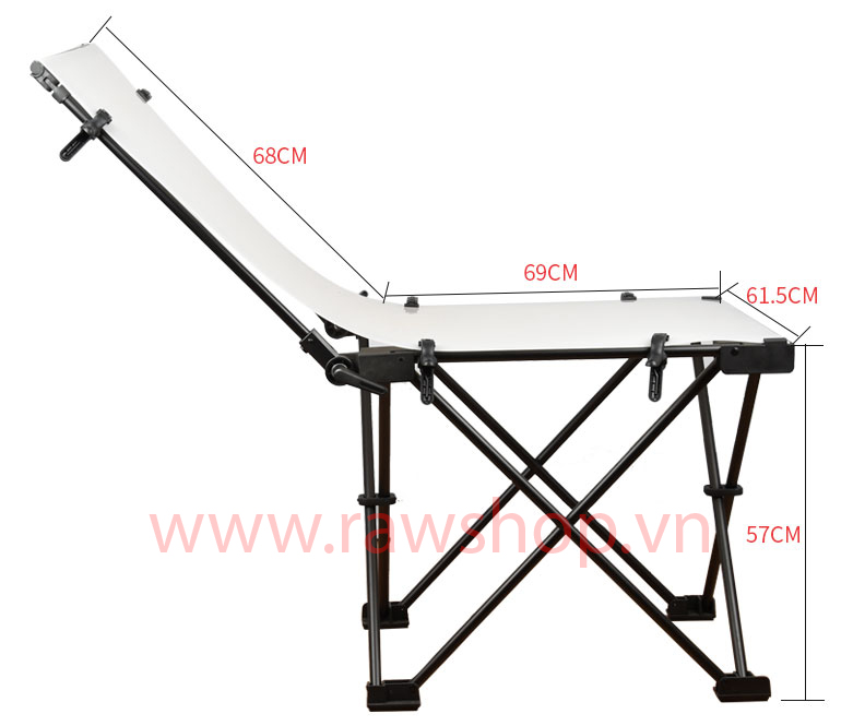 Bàn chụp sản phẩm cao cấp GODOX 60x130 - Quick setup