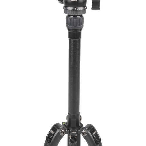 Tripod SIRUI Aluminium T-005SK + Đầu bi ballhead B-00K (Màu đen)