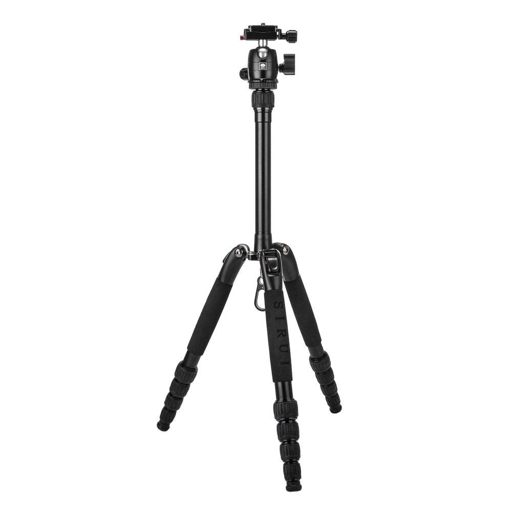 Tripod SIRUI Aluminium T-005SK + Đầu bi ballhead B-00K (Màu đen)