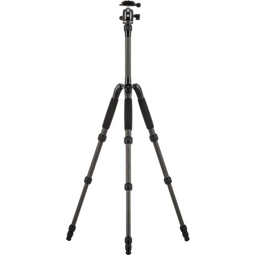 Tripod Sirui Carbon T-025SK + Đầu bi ballhead B-00K (Màu đen)