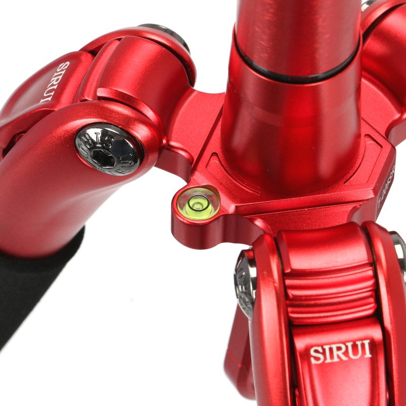 Tripod SIRUI Aluminium T-005SR + Đầu bi ballhead B-00R (Đỏ hoa hồng)