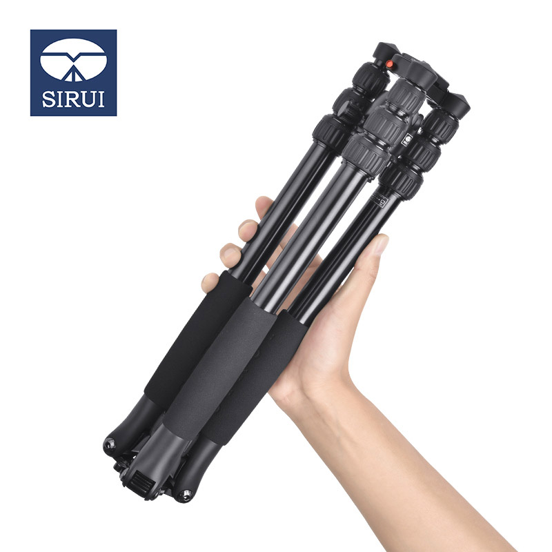 Tripod Sirui Aluminium T-004SK + Đầu bi ballhead B-00K (Màu đen)