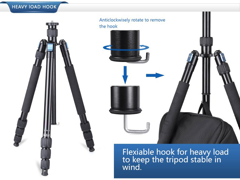 Tripod Sirui Aluminium W1004 - Water proof