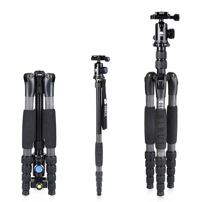 Tripod Sirui Carbon A1205 + Ball head Y11 (Màu đen)