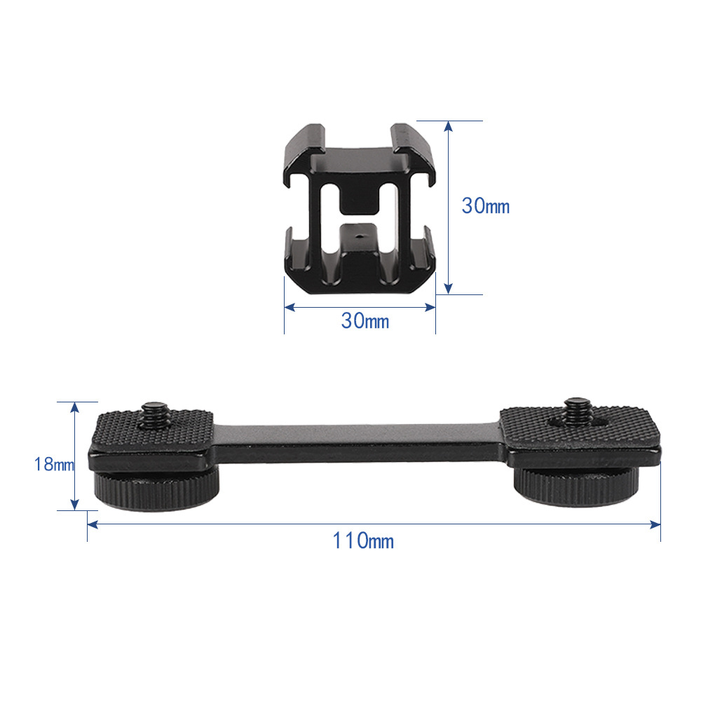 Bộ bracket PT-3 Triple cold shoe