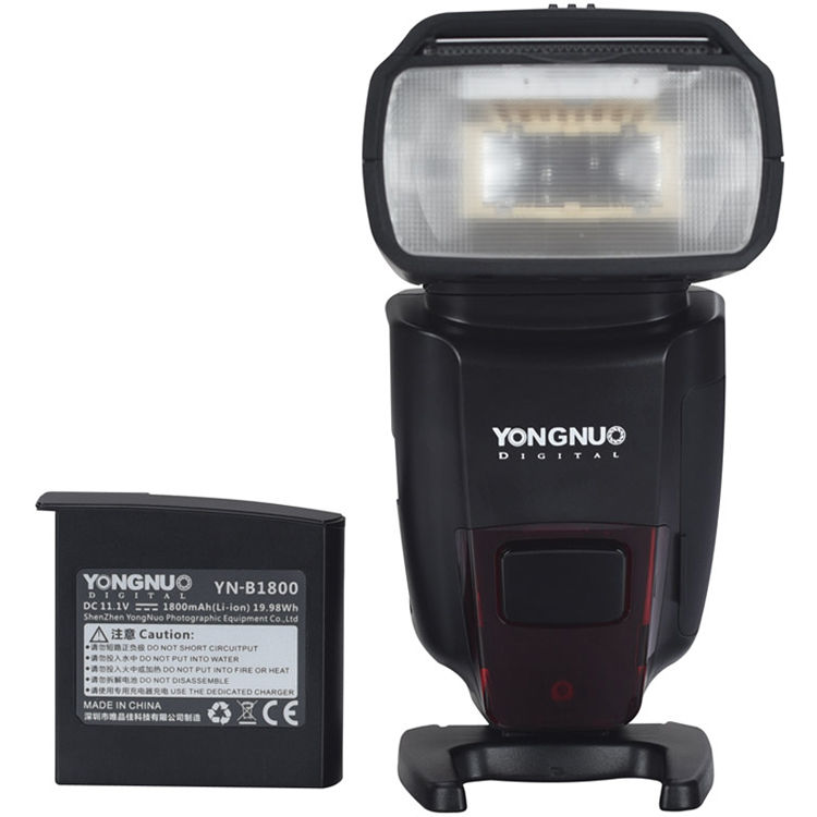 Đèn flash Yongnuo 862C + pin sạc lithium