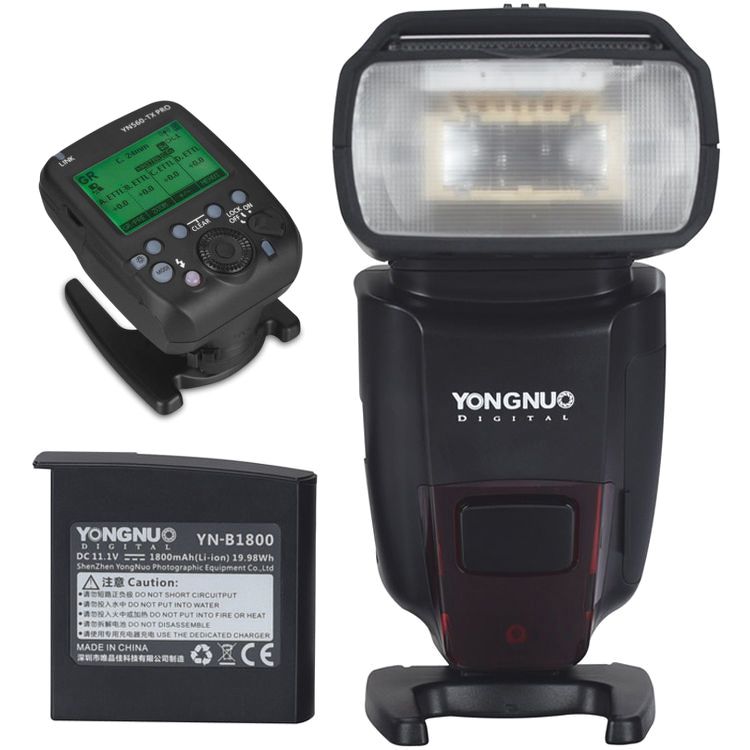 Combo flash Yongnuo 862C và 560TX Pro