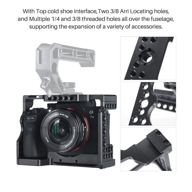 Khung Case RIG CNC ProFOCUS for Sony A7 mark III - cực đẹp