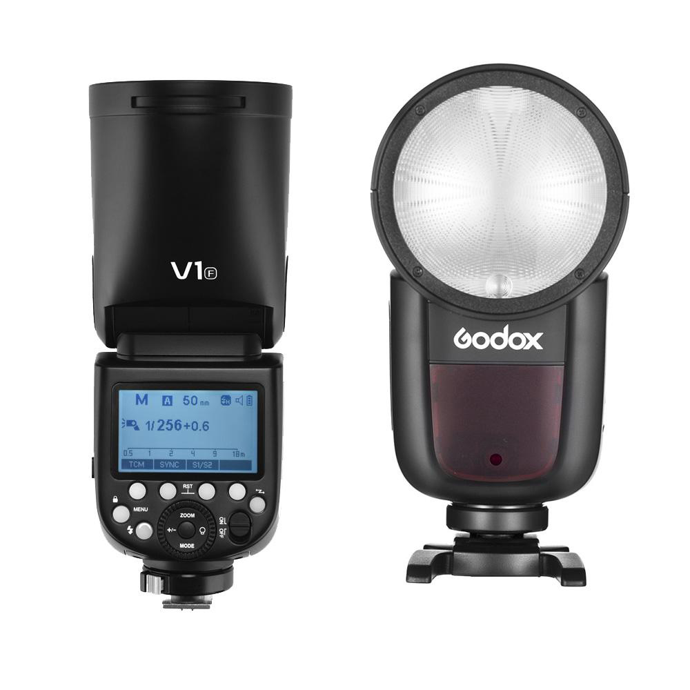 Đèn flash Godox V1 for Fujifilm, kèm pin sạc