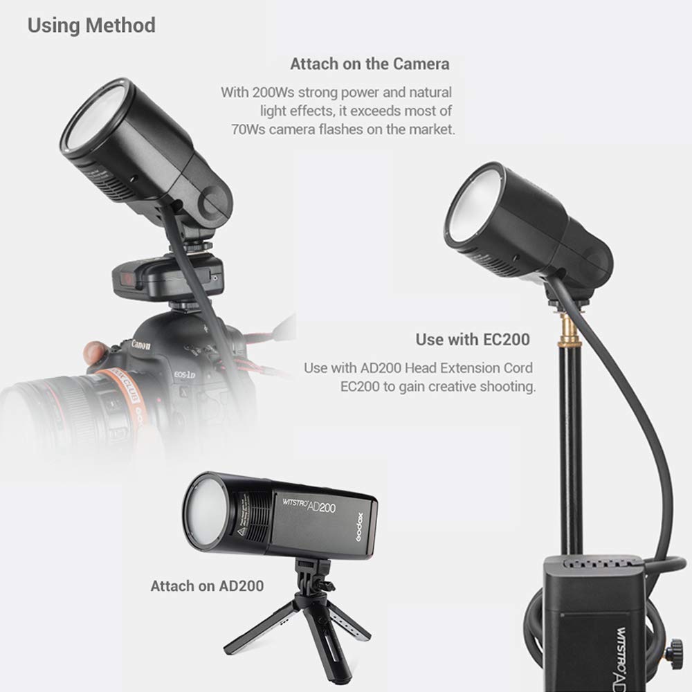 Đầu đèn Godod H200R for Godox AD200, AD200pro